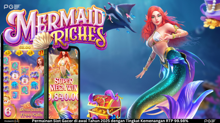 Keindahan Laut Dalam Bersama Slot Online Mermaid Riches