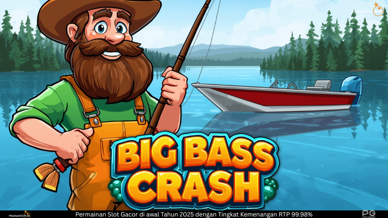 Big Bass Crash: Game Gacor Perkalian 100x Mudah Pecahh
